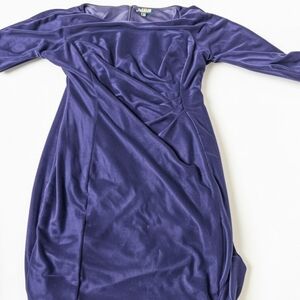 Ralph Lauren Elegant Dark Blue Dress Size 14 Women's